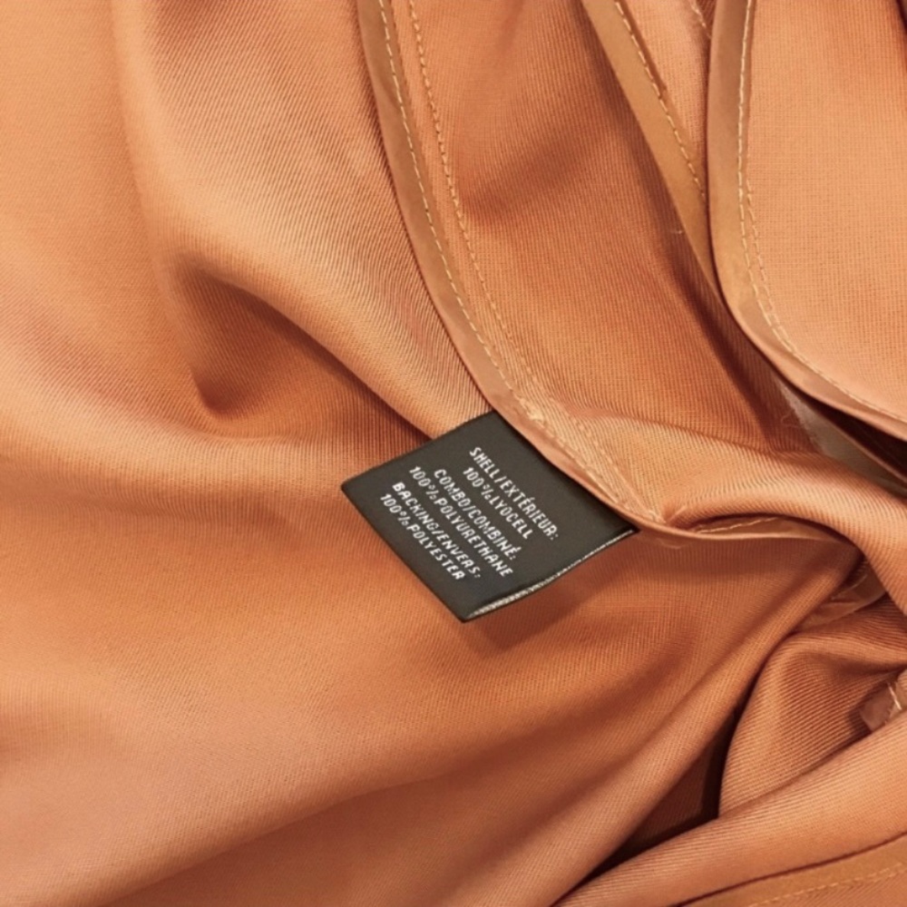 NWT Badgley Mischka Long Trench Coat - Picture 7 of 9